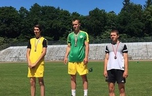 Zawodnicy na podium 