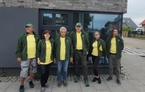 Reprezentanci Gminy Kobylnica: W&oacute;jt Gminy Kobylnica Leszek Kuliński, Artur Pietrzak, Marek Czaban, Mikołaj Radomski, Joanna Palkowska, Katarzyna Butkiewicz