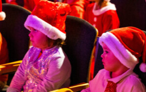 Uczestnicy animacji świątecznych