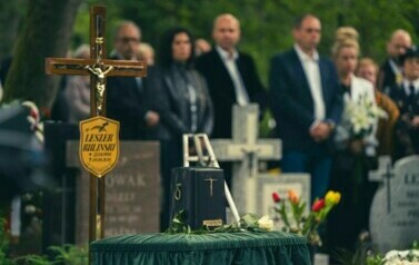 Ostatnie pożegnanie W&oacute;jta Leszka Kulińskiego 41