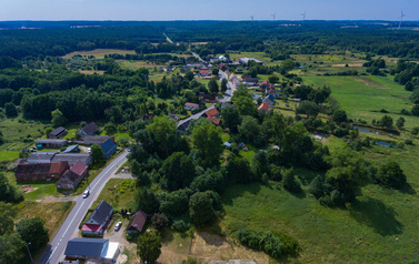 Krajobraz miejscowości Kruszyna
