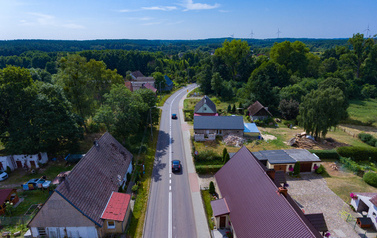 Krajobraz miejscowości Kruszyna