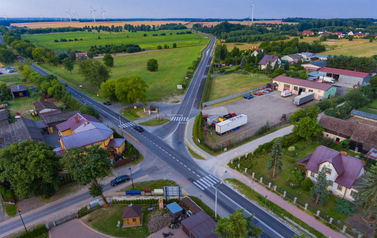 Krajobraz miejscowości Łosino