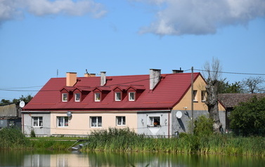 Krajobraz miejscowości Runowo Sławieńskie