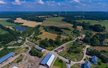 Krajobraz miejscowości Płaszewo