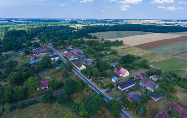 Krajobraz miejscowości Ścięgnica