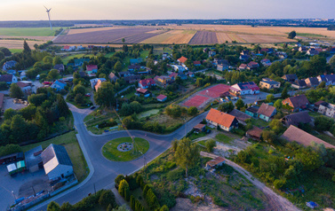 Krajobraz miejscowości Widzino