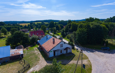 Krajobraz miejscowości Żelkówko, Żelki