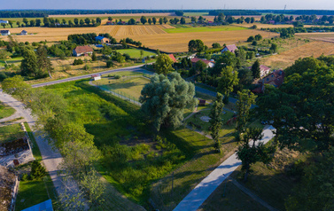 Krajobraz miejscowości Zębowo