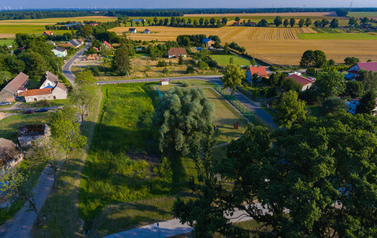 Krajobraz miejscowości Zębowo