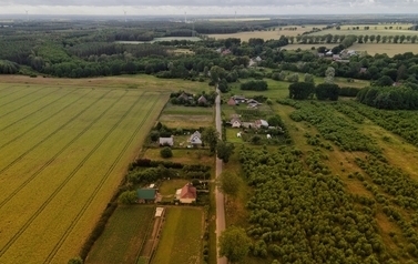 Krajobraz miejscowości Bzowo
