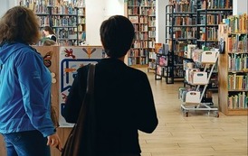 Bibliotekarki z GBP w Zarszynie z wizytą w BP w Kobylnicy w ramach projektu Bibliorasmus