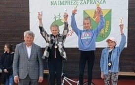 Zawodnicy na podium