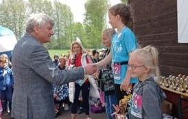 Zawodnicy na podium