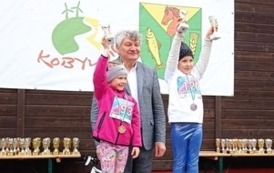 Zawodnicy na podium