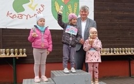 Zawodnicy na podium