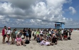 Koloniści nad morzem