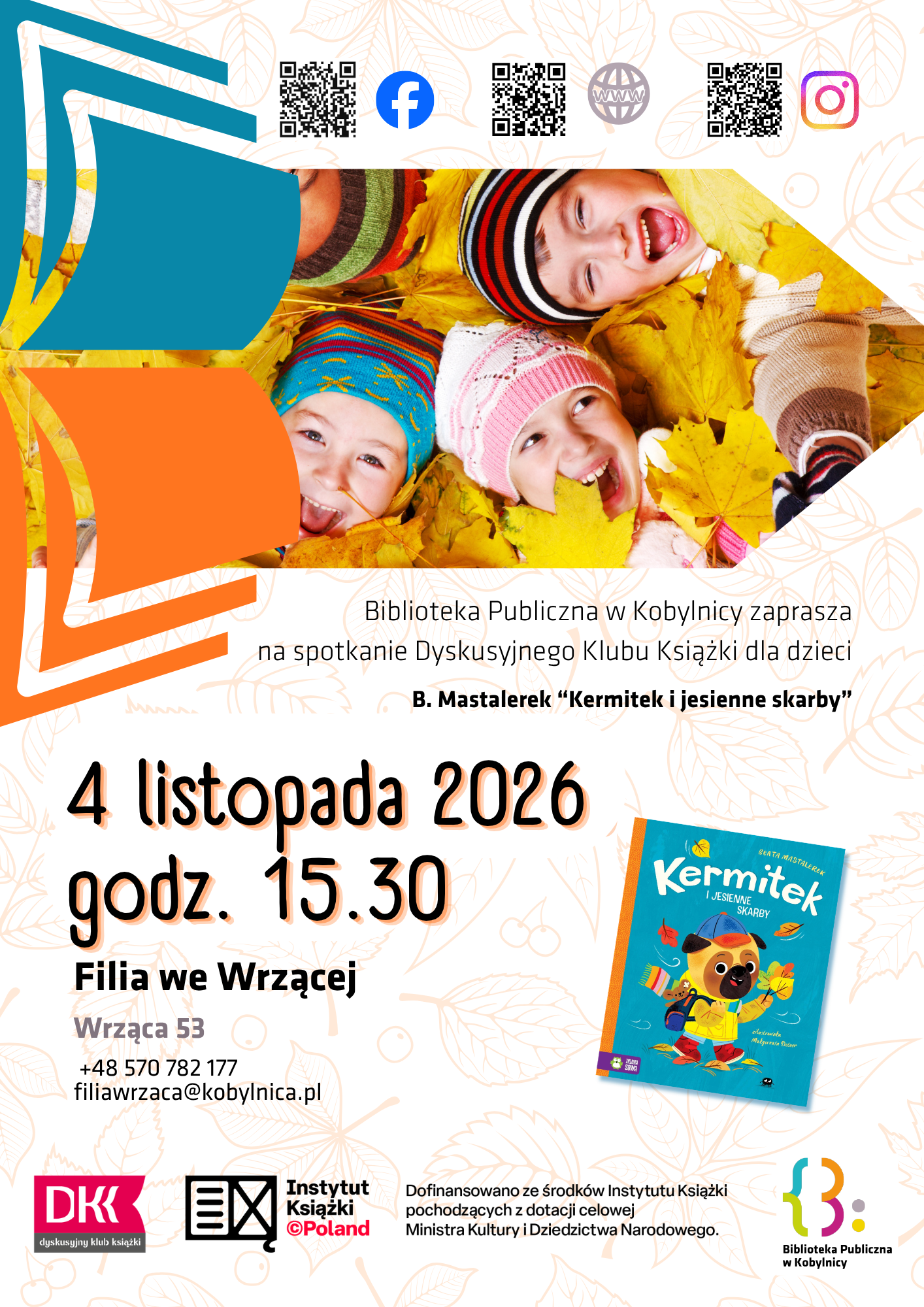 dkk  dla dzieci we wrzacej listopad 2026