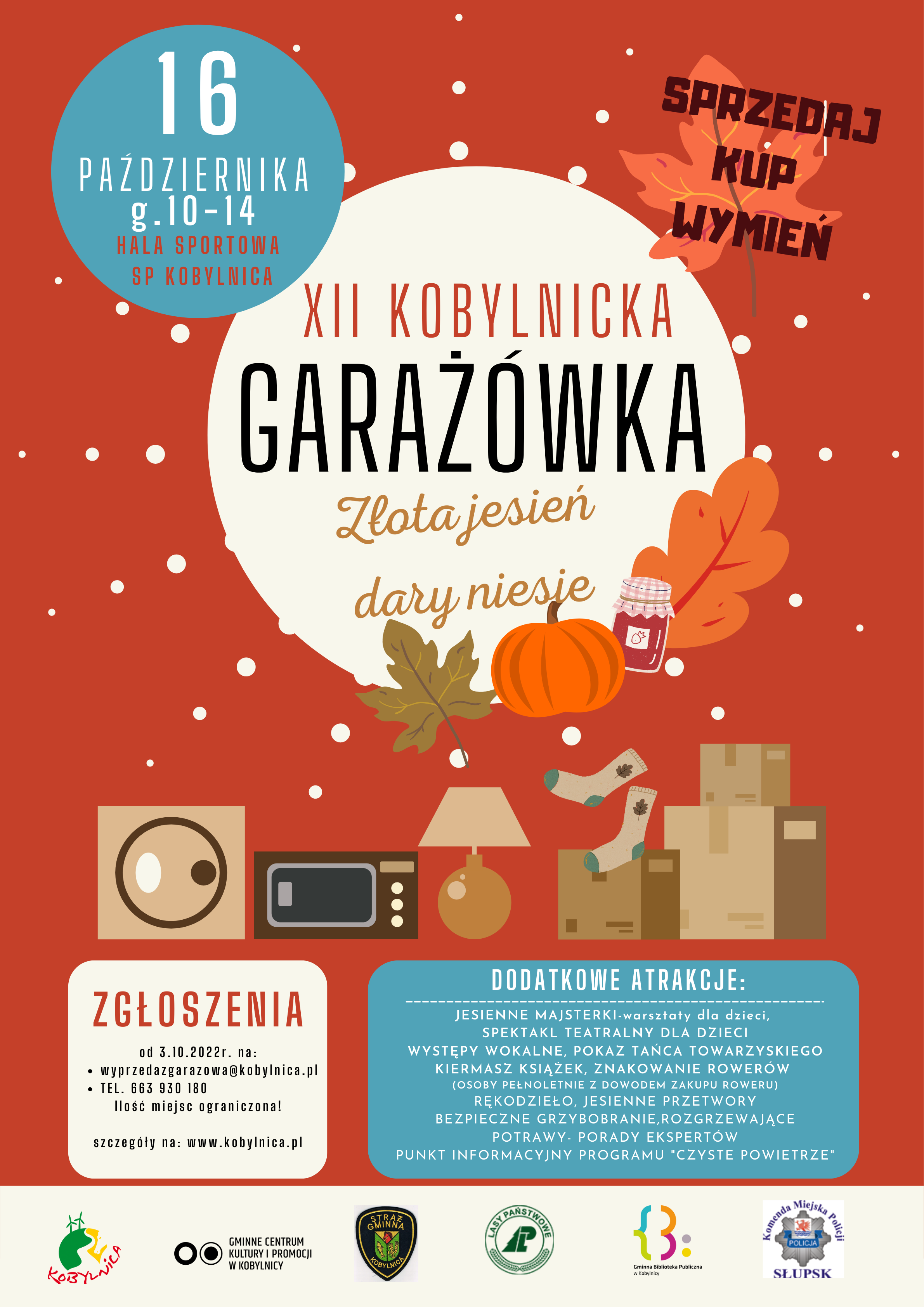 Plakat Kobylnickiej Garażówki 