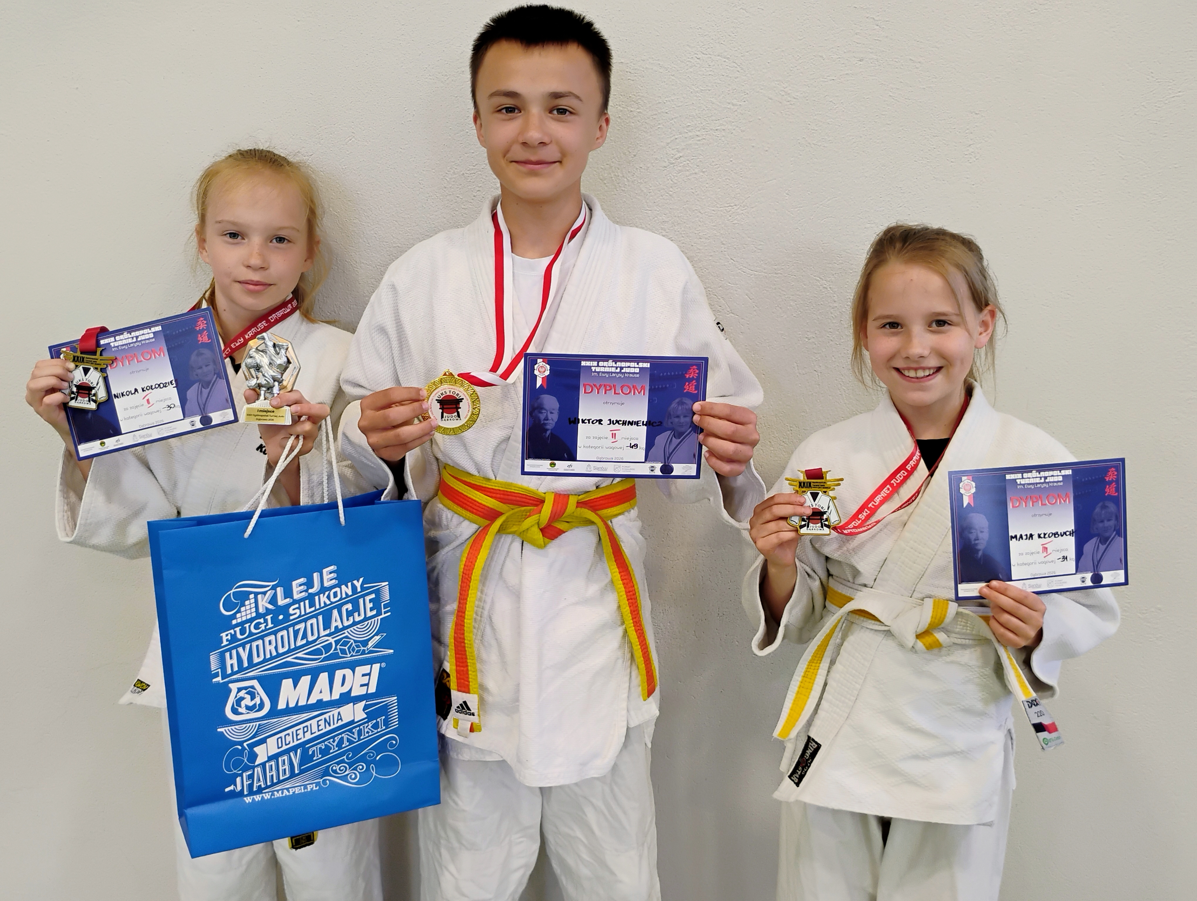 Młodzi judocy z&nbsp;Kończewa