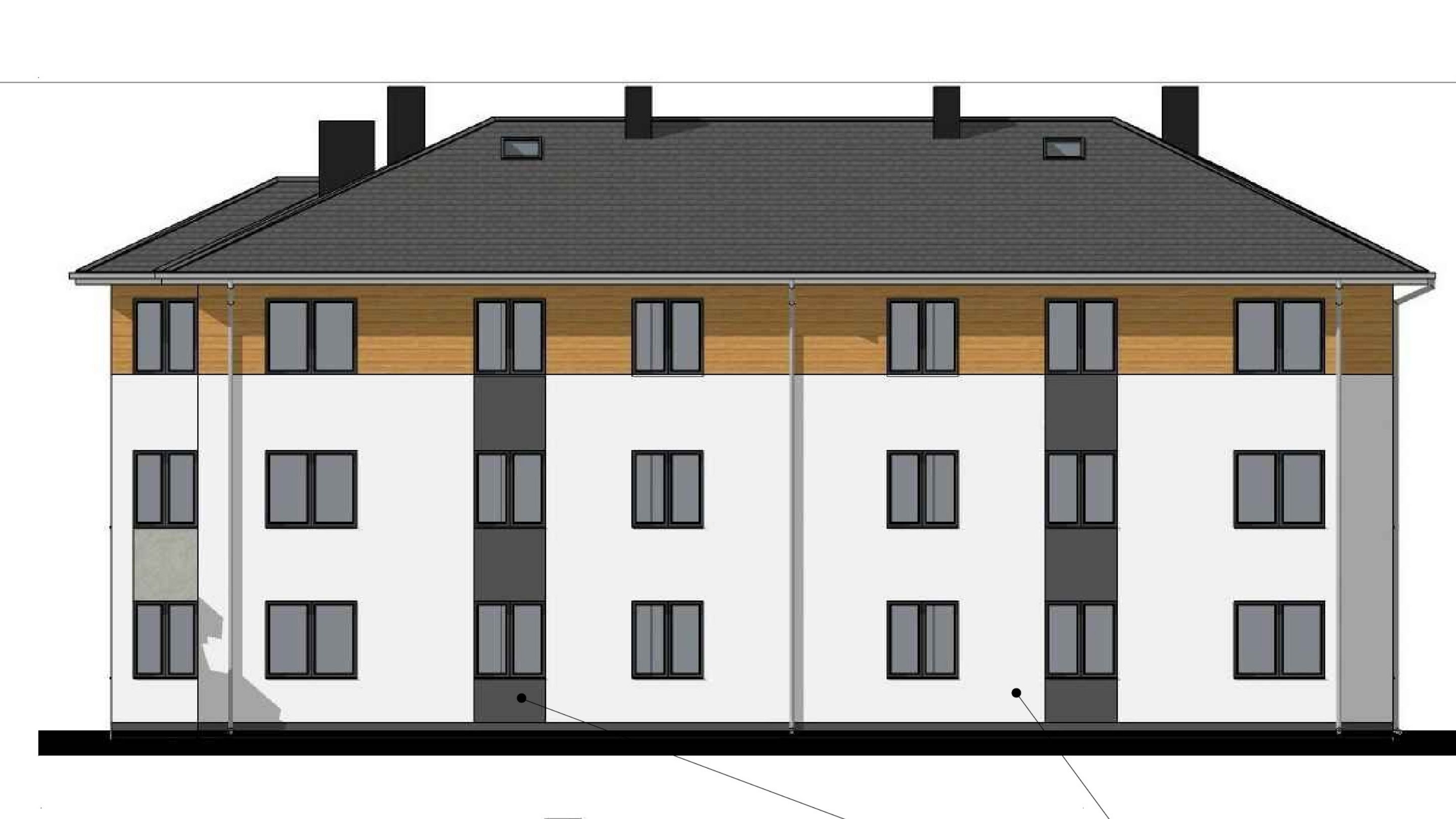 Projekt budynku komunalnego Projekt budynku komunalnego