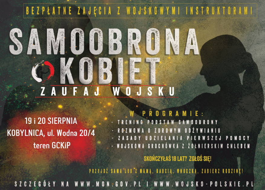 Samoobrona_dla_Kobiet_-_plakat_Kobylnica