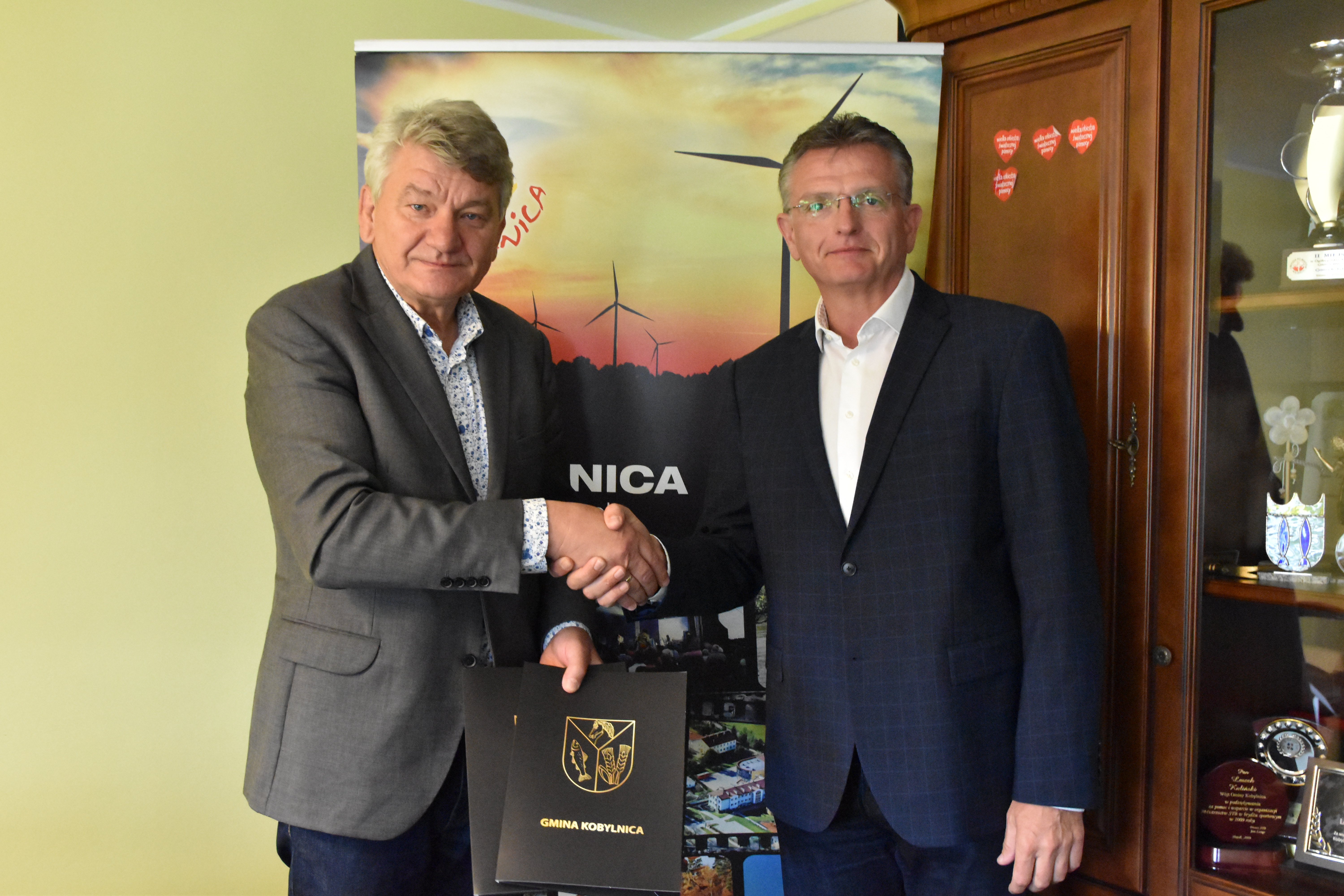 Podpisanie umowy przez Wójta 