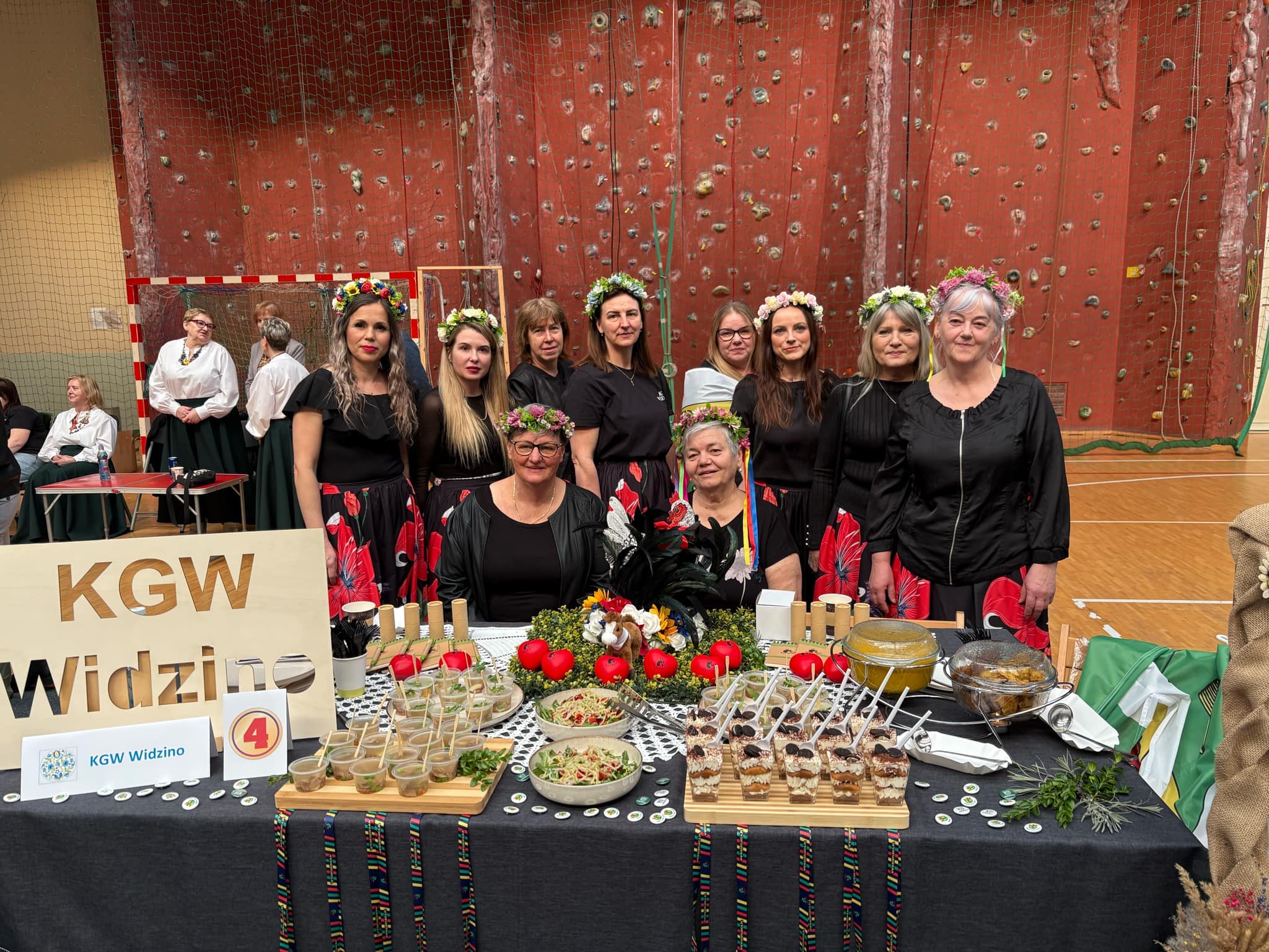 Na zdjęciu skład KGW Widzino.