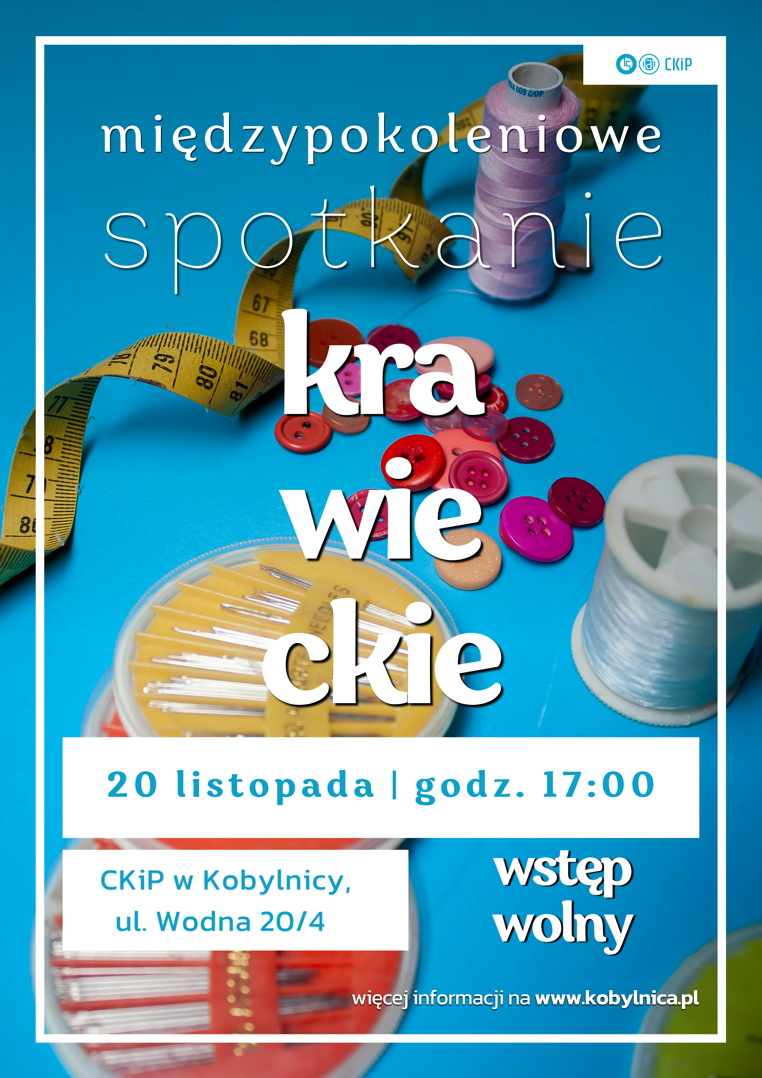 plakat krawiectwo listopad