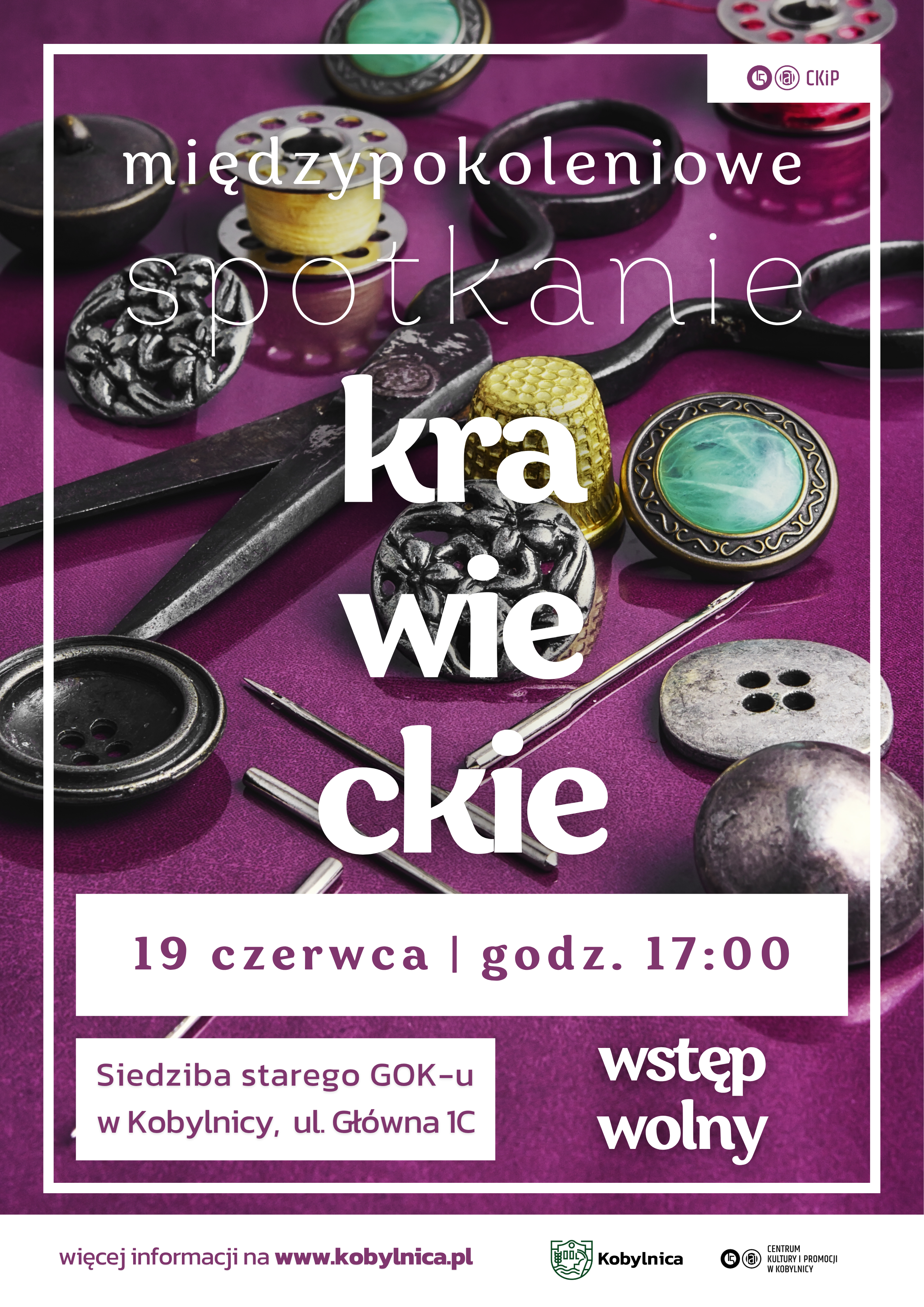 plakat krawiectwo czerwiec