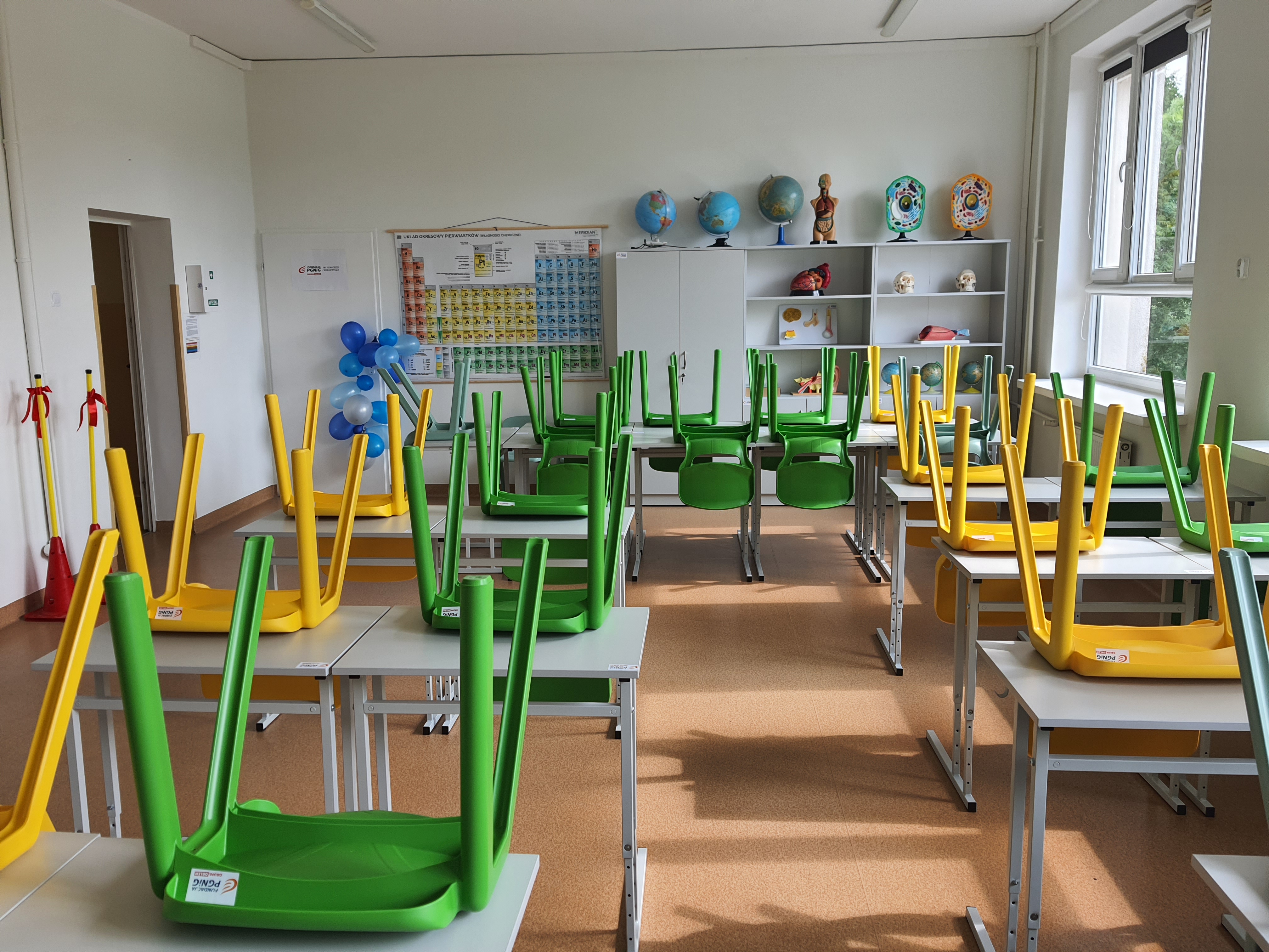 Na zdjęciu widać wnętrze pracowni.