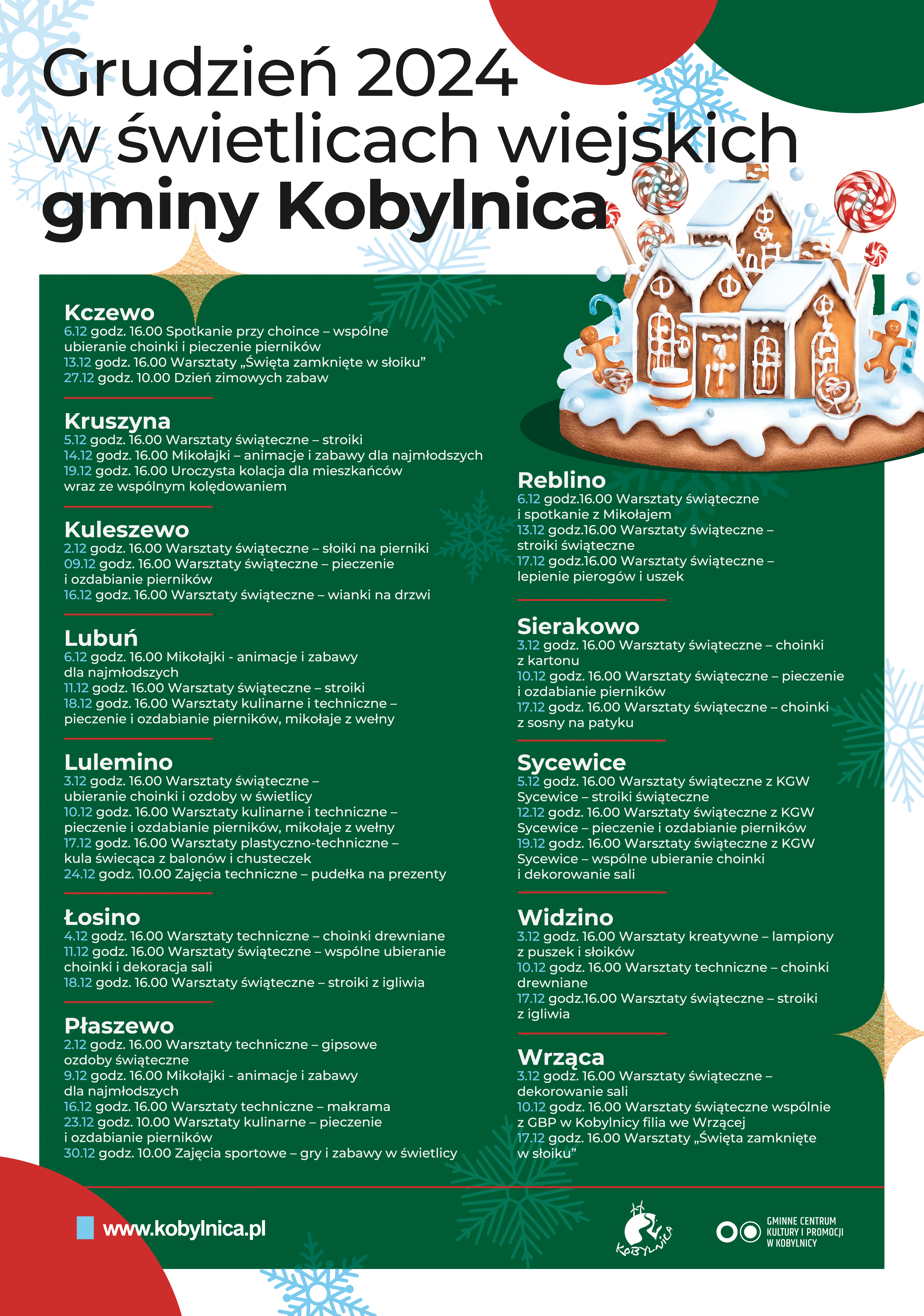 Program działań świetlic.