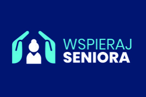Napis: Wspieraj Seniora