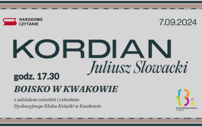 Zdjęcie do Narodowe Czytanie 2024