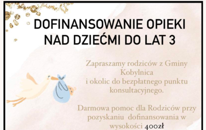 Zdjęcie do Spotkanie w sprawie dofinansowania opieki nad dziećmi w wieku do lat 3