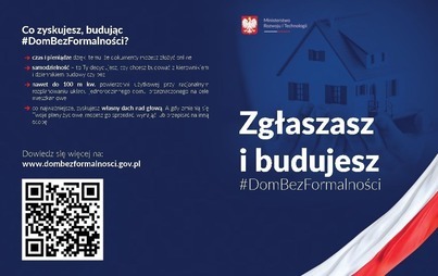 Zdjęcie do Zgłaszasz i budujesz - Dom Bez Formalności