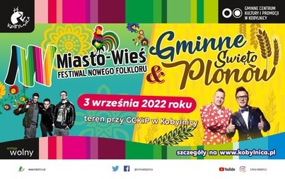 Zdjęcie do Gminne Święto Plon&oacute;w i Festiwal Nowego Folkloru Miasto-Wieś 2022