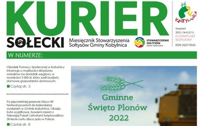 Zdjęcie do Kurier Sołecki Sierpień 2022