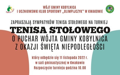 Zdjęcie do Turniej Tenisa Stołowego z okazji Święta Niepodległości