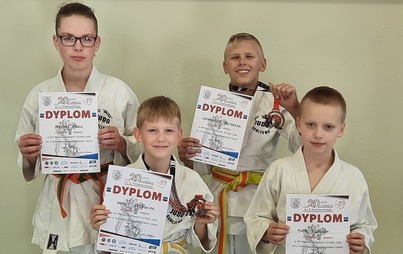 Zdjęcie do Sukcesy UKS &bdquo;Orzeł&rdquo; Kończewo podczas XX Międzynarodowego Turnieju Judo