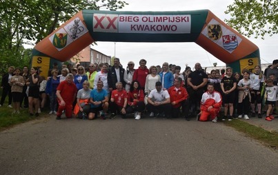 Zdjęcie do Setki uczestnik&oacute;w na XX Biegu Olimpijskim w Kwakowie 