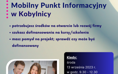 Zdjęcie do Przyjdź i zapytaj o Fundusze Europejskie