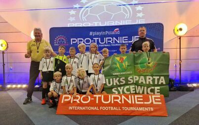 Zdjęcie do IV miejsce UKS &bdquo;Sparta&rdquo; Sycewice w Międzynarodowym Turnieju Piłkarskim w Licheniu 