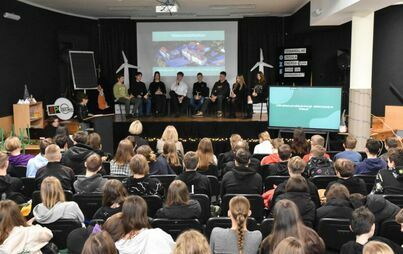 Zdjęcie do Uczniowska debata na temat OZE w Szkole Podstawowej w Kobylnicy