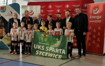 Zdjęcie do Młodzi Spartanie z Sycewic najlepsi podczas turnieju ENERGA Griffin Cup