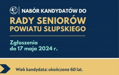 Zdjęcie do Nab&oacute;r kandydat&oacute;w do Rady Senior&oacute;w Powiatu Słupskiego