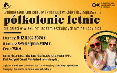 Zdjęcie do Nab&oacute;r na letnie p&oacute;łkolonie z GCKiP