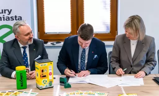 Zdjęcie do Pięć olejomat&oacute;w stanęło w gminie Kobylnica