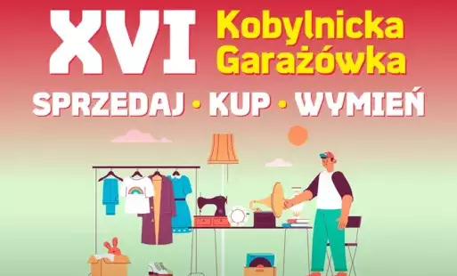 Grafika promująca XVI Kobylnicką Garażówkę 