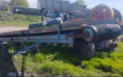 Maszyna przenośnik taśmowy o napędzie elektrycznym